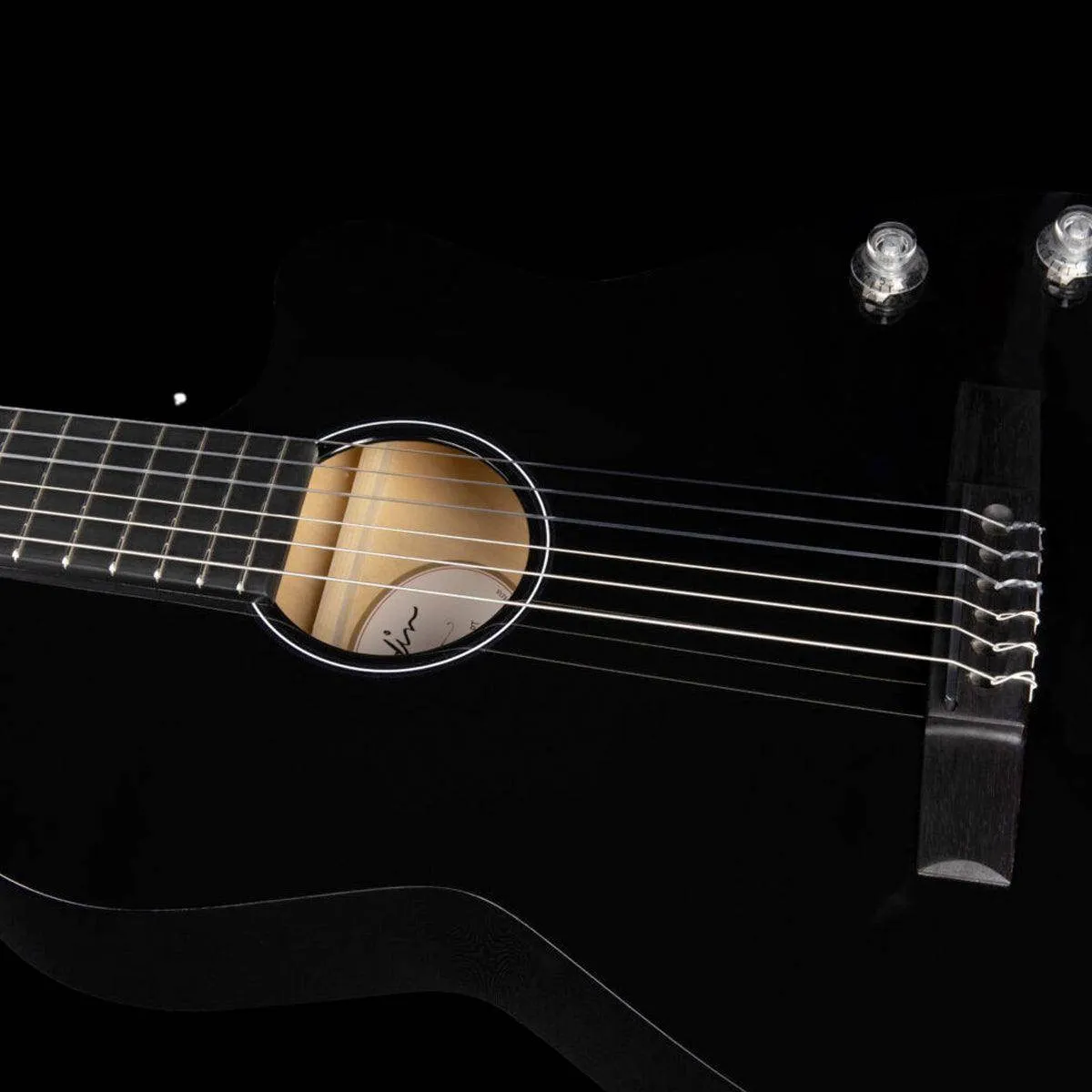 Godin Arena Pro Cutaway Bourbon Burst Nylon String Electro Guitar ~ Onyx Black with EQ