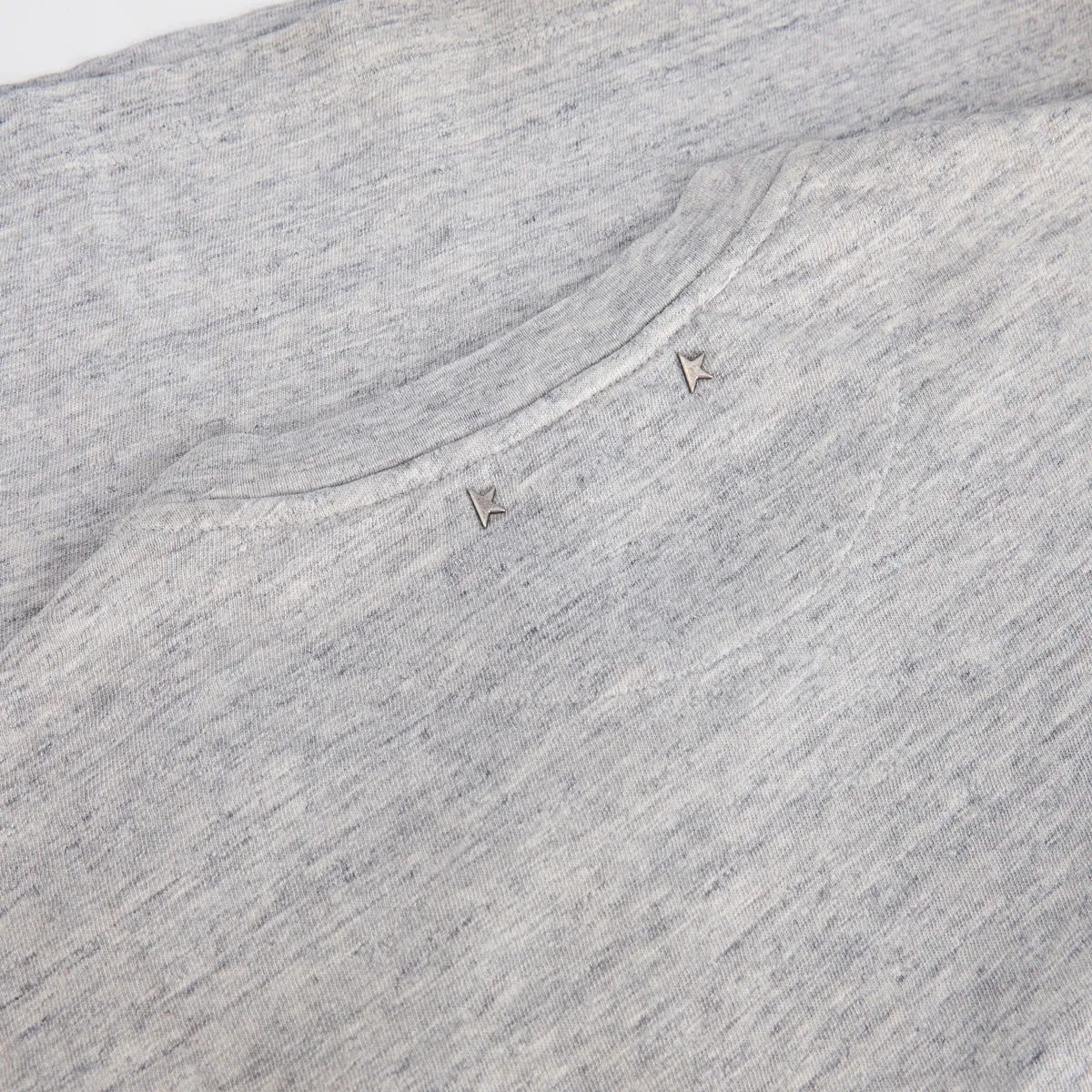 GOLDEN GOOSE T-SHIRT GMP01220.P001643 60276 GRIGIO CHIARO