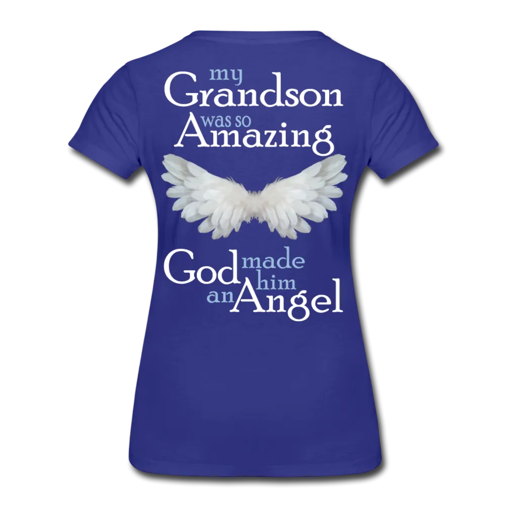 Grandson Amazing Angel Women’s Premium T-Shirt (CK3573)
