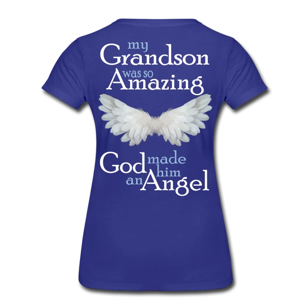 Grandson Amazing Angel Women’s Premium T-Shirt (CK3573)