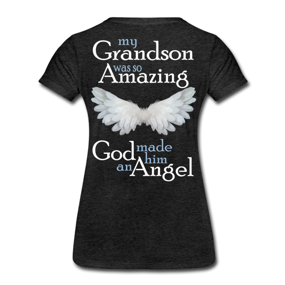 Grandson Amazing Angel Women’s Premium T-Shirt (CK3573)