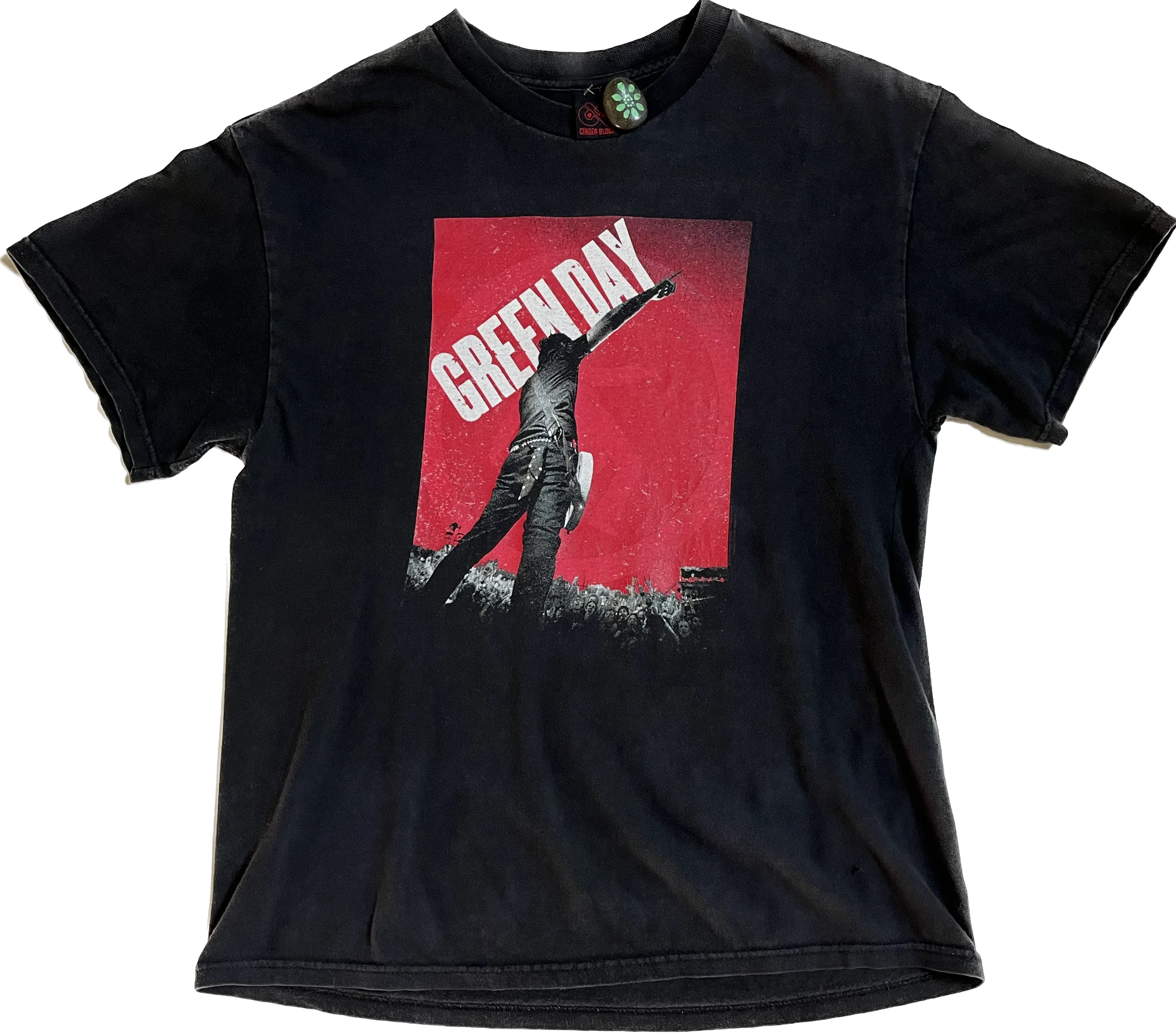 Green Day 'Cinder Block' Band Tee