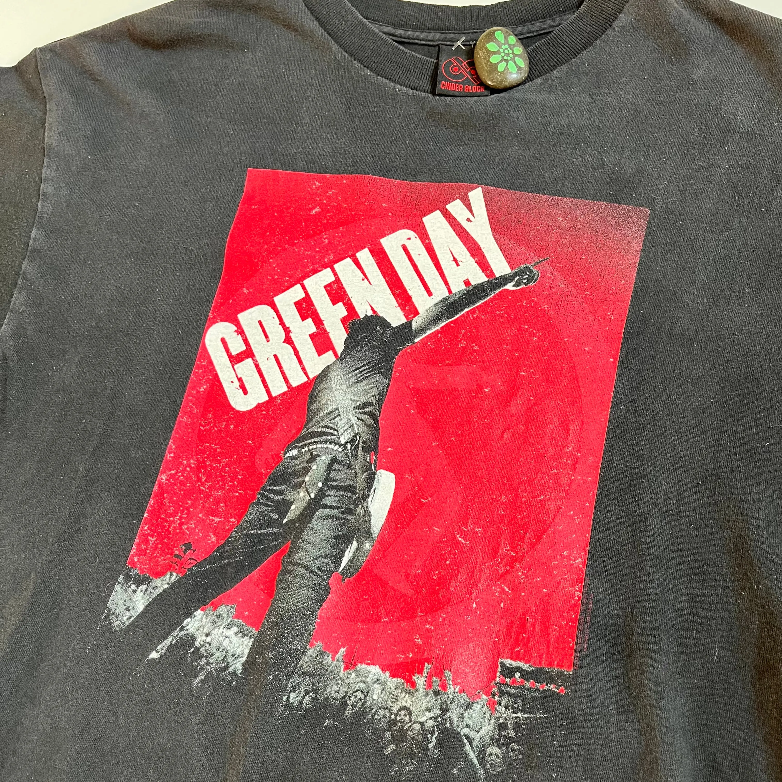 Green Day 'Cinder Block' Band Tee