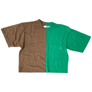 Green/Brown Split Crop