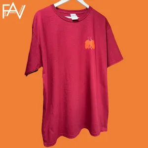 Habanero - Burgundy Heavyweight T-Shirt