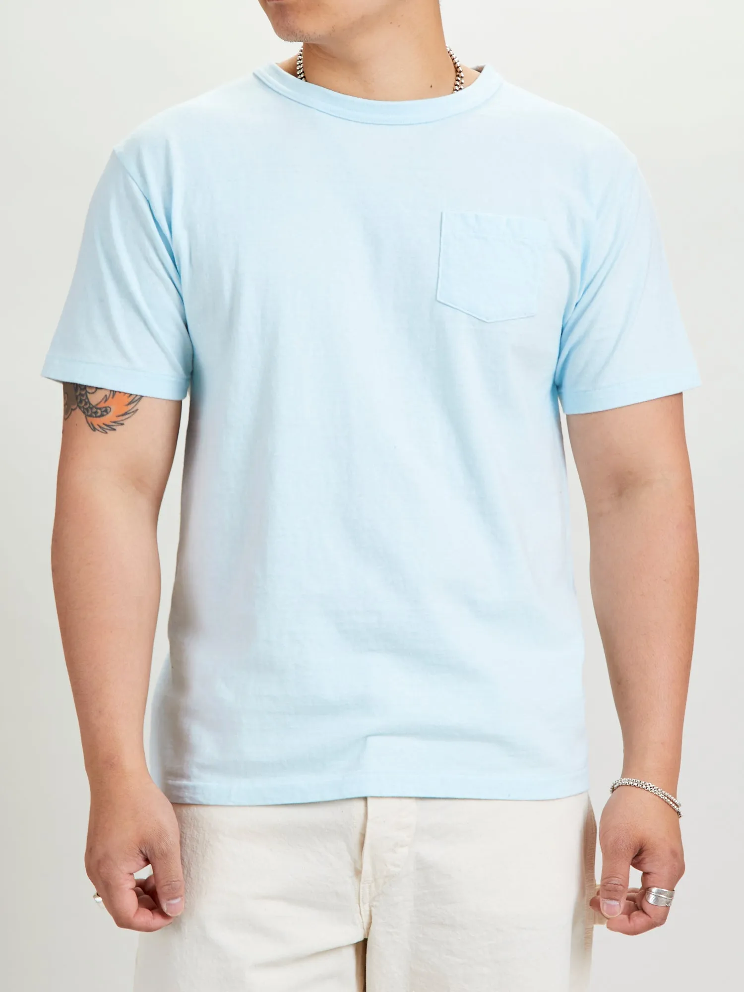 Hanalei Short Sleeve T-Shirt in Wan Blue