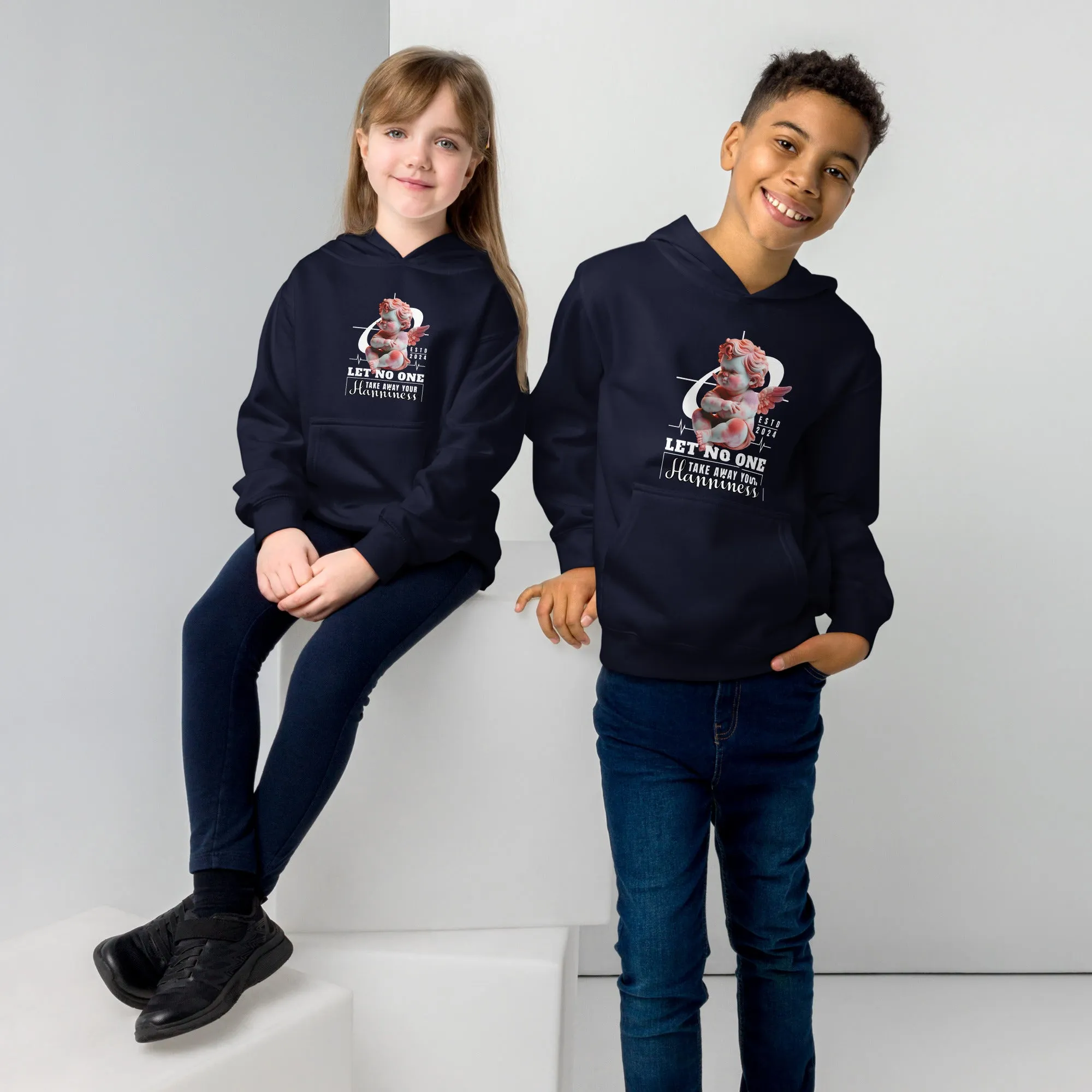 Happiness Kids fleece hoodie