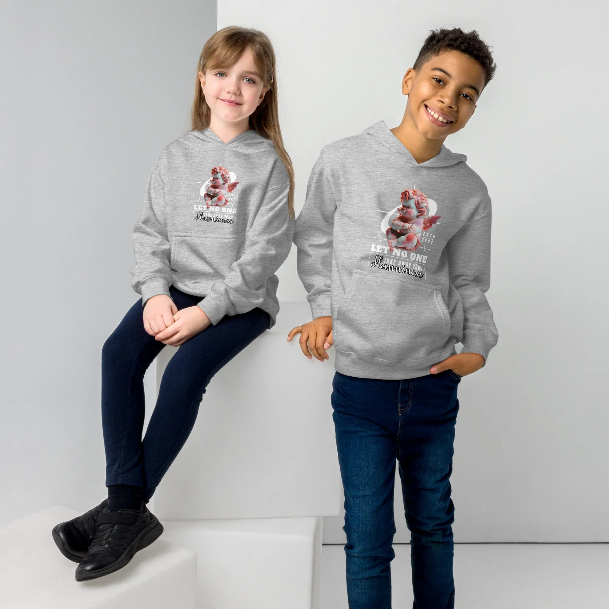 Happiness Kids fleece hoodie