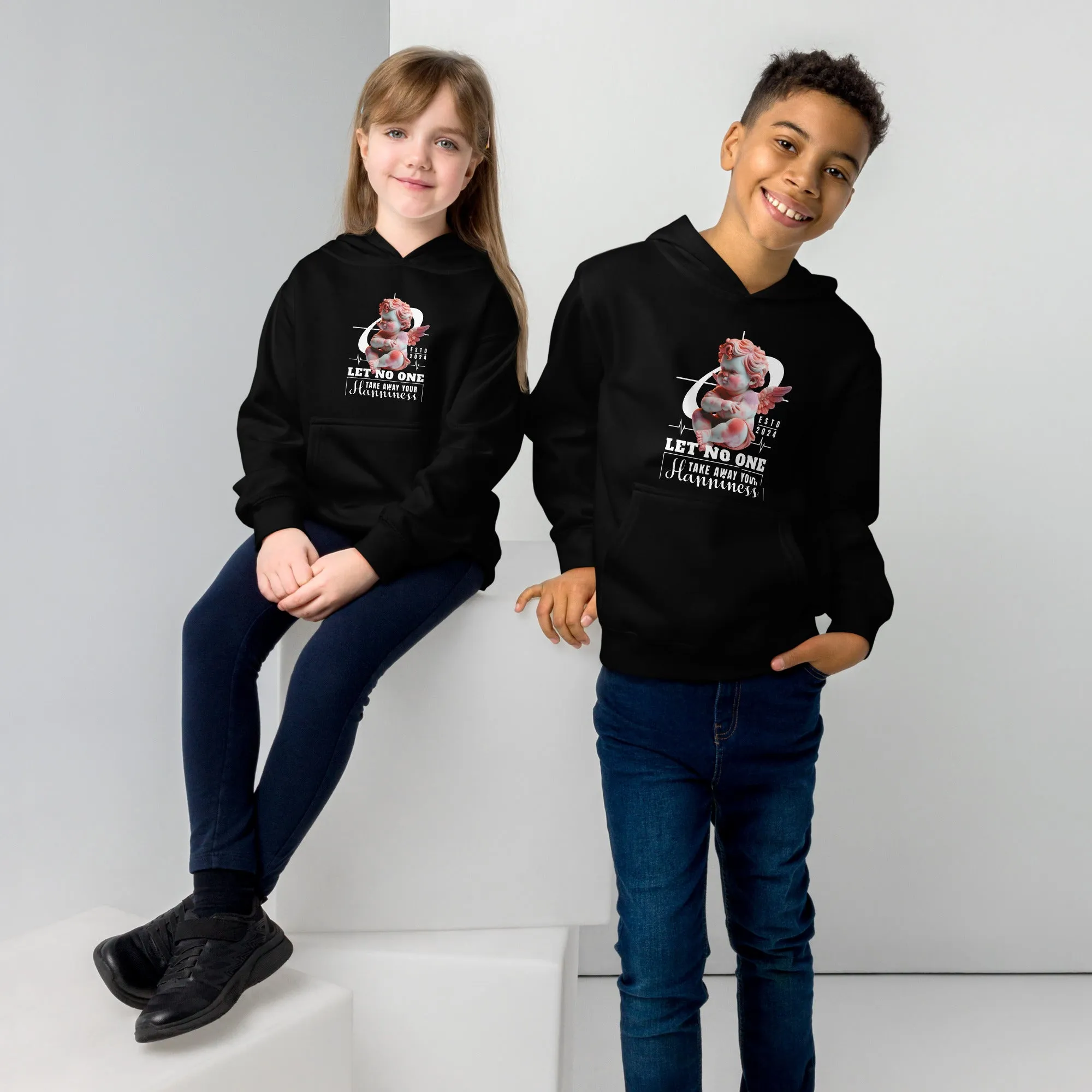 Happiness Kids fleece hoodie