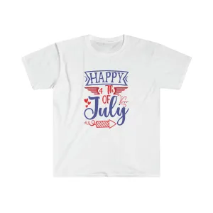 Happy 4th - Unisex Softstyle T-Shirt