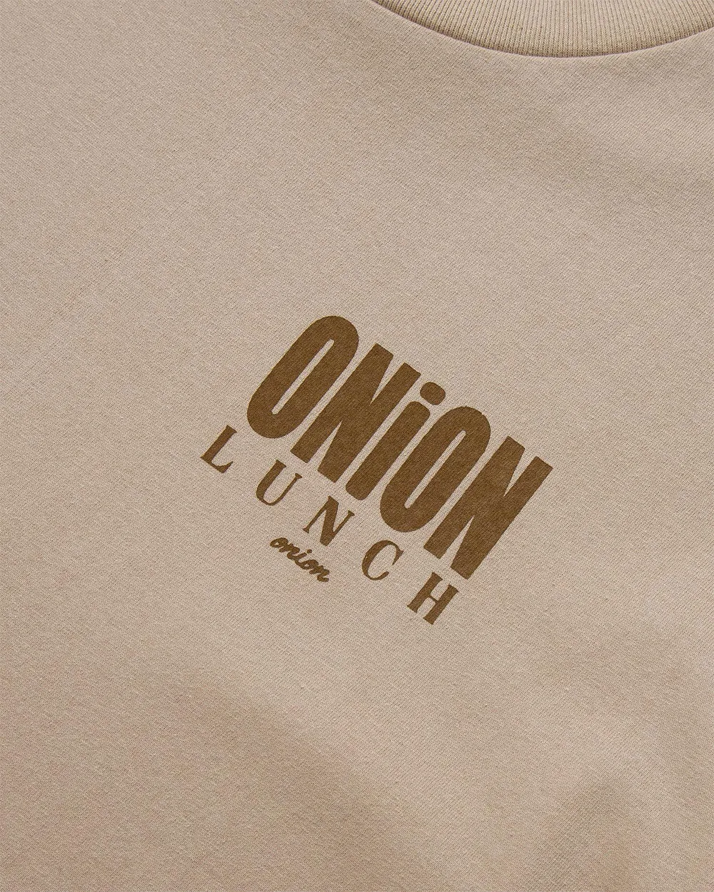 Happy Meals Lunch - Boxy T-Shirt - Sand