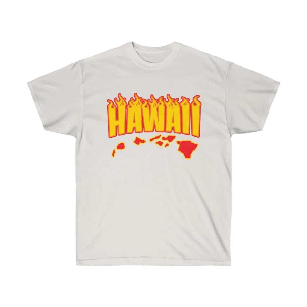 Hawaii Fire Unisex Ultra Cotton Tee