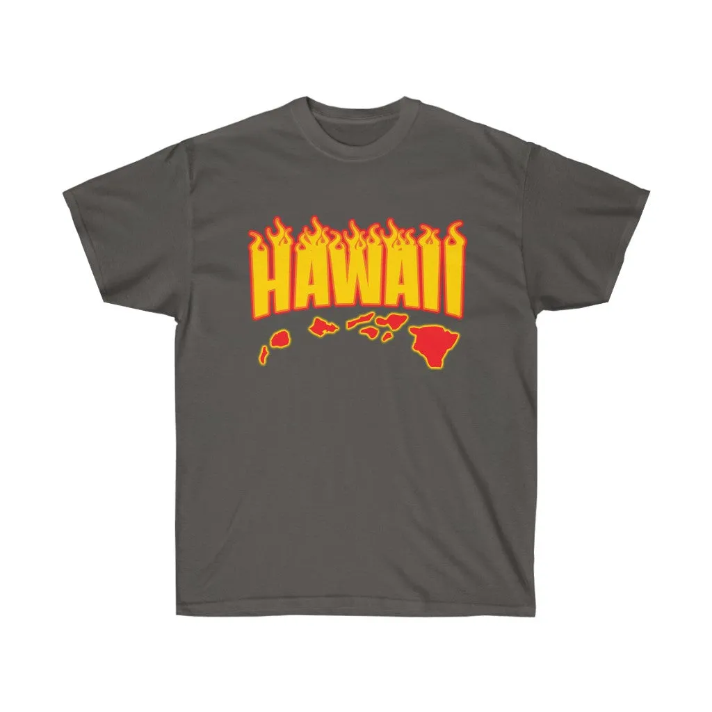 Hawaii Fire Unisex Ultra Cotton Tee