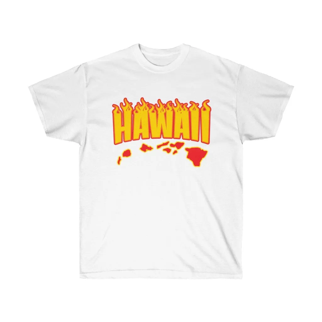 Hawaii Fire Unisex Ultra Cotton Tee
