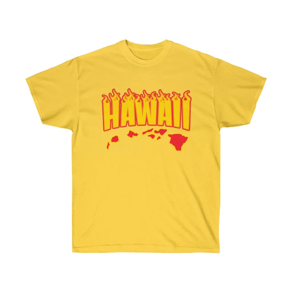 Hawaii Fire Unisex Ultra Cotton Tee