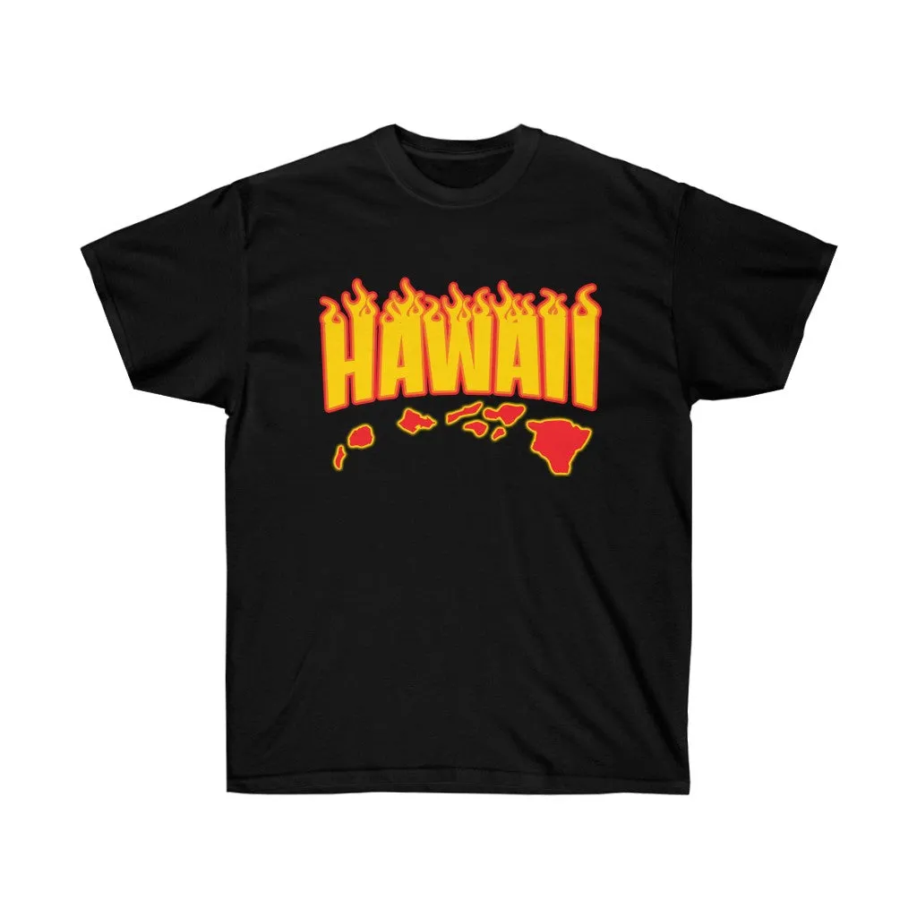 Hawaii Fire Unisex Ultra Cotton Tee