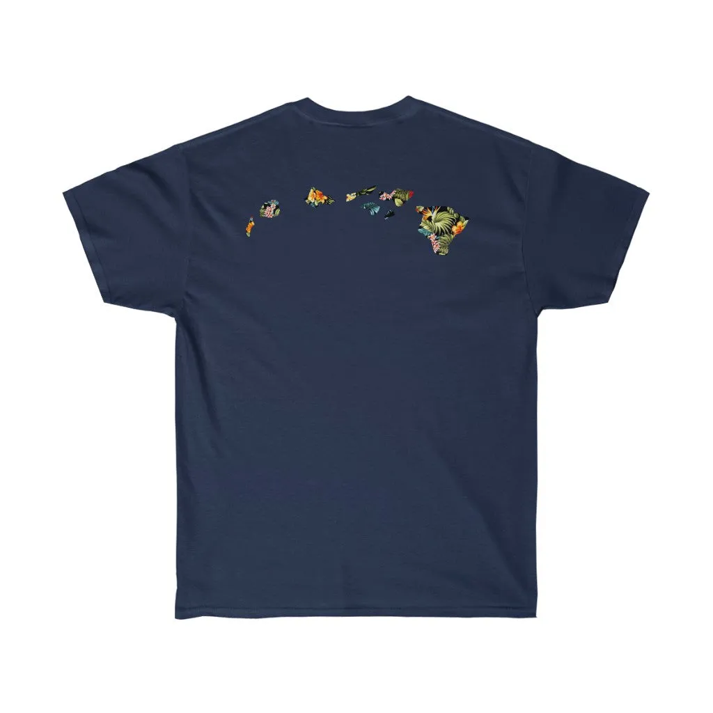Hawaii Floral Shield Unisex Ultra Cotton Tee