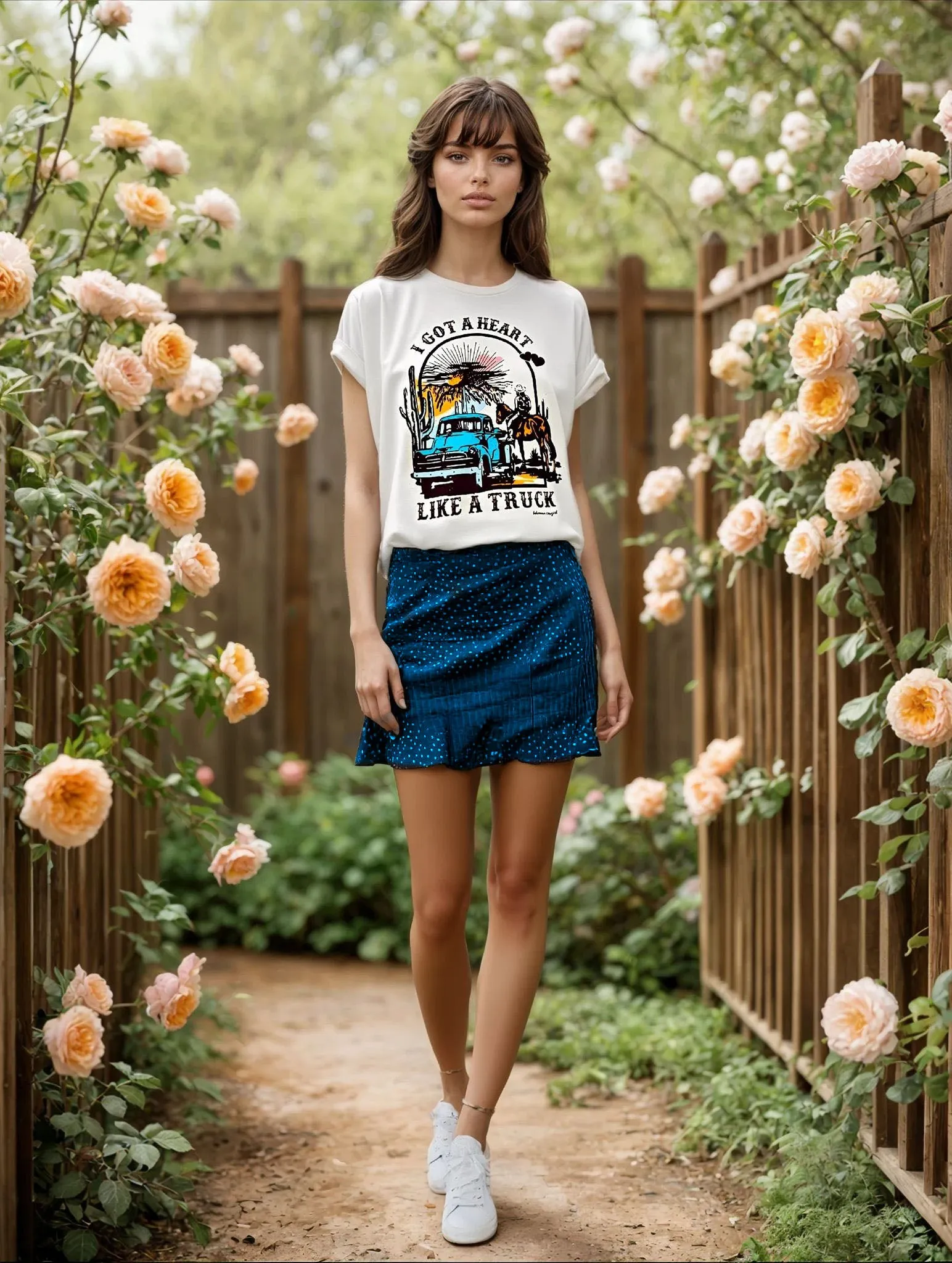 Heart Like A Truck T-Shirt - WS