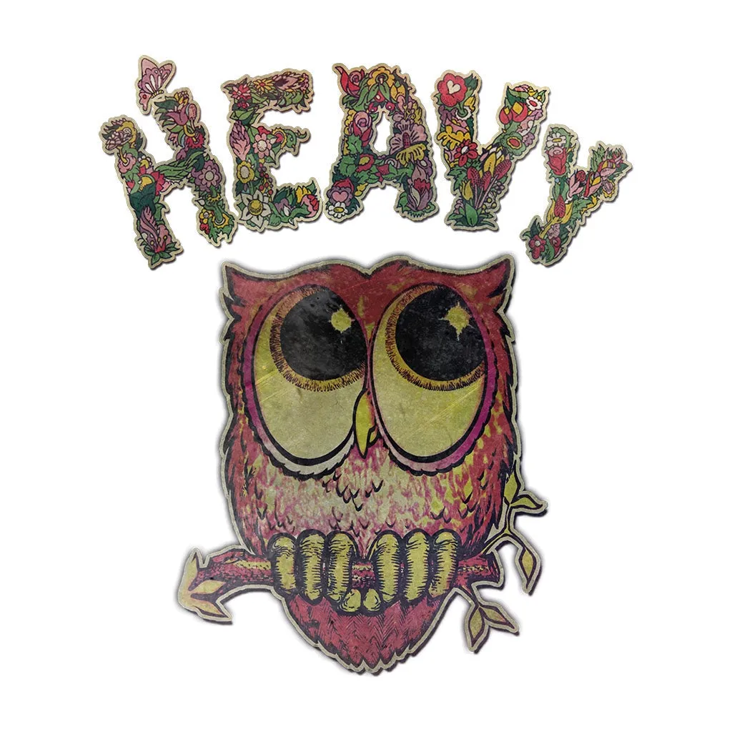 Heavy Nature Owl T-Shirt - Vintage Owl Shirt - Esoteric Philosophy T-Shirts