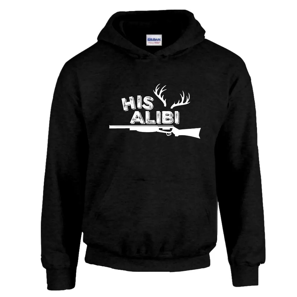 Her Accomplice and His Alibi Couples Hoodies