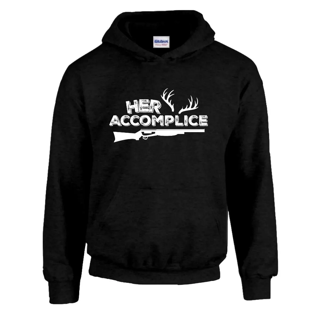 Her Accomplice and His Alibi Couples Hoodies