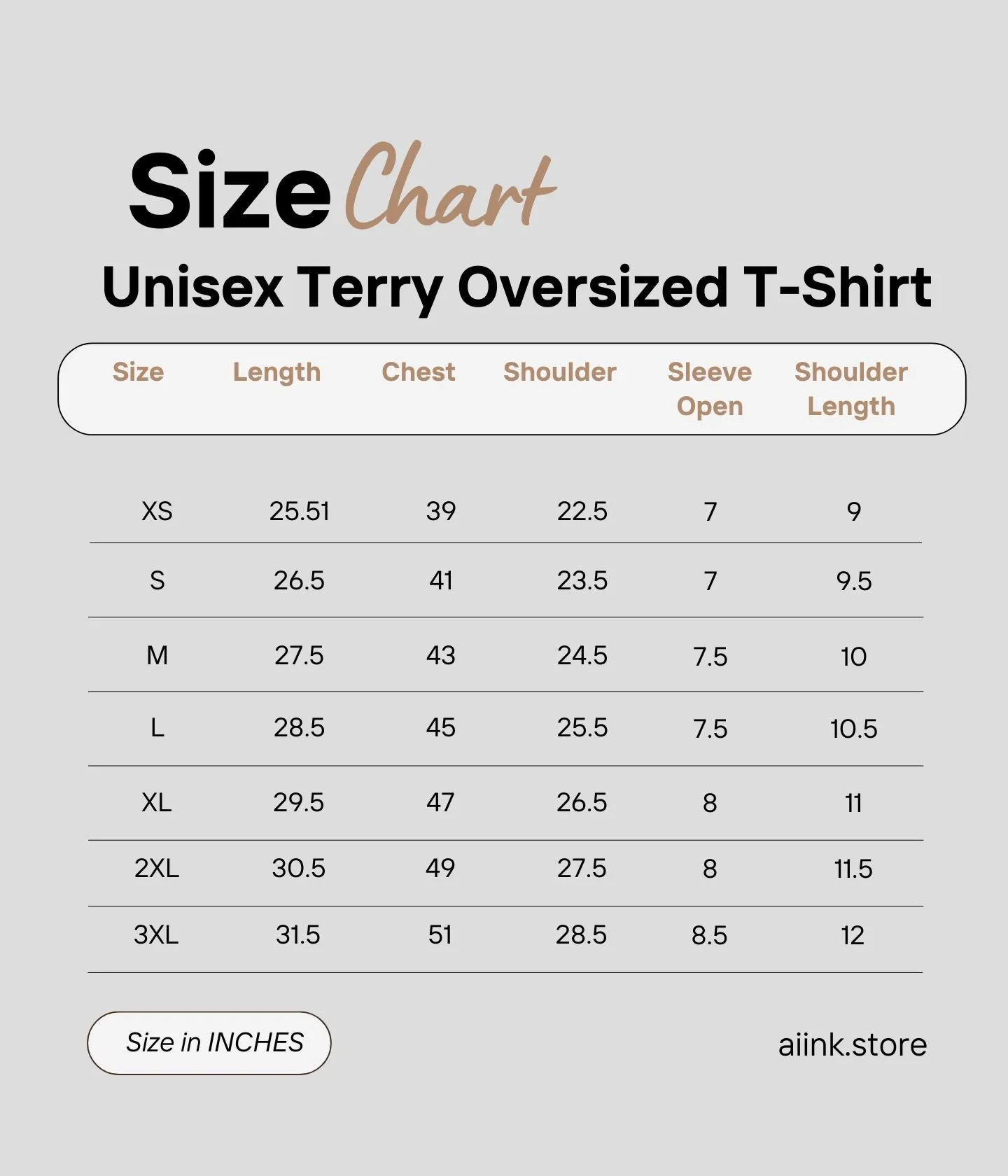 Hope - Terry Oversized T-Shirt - Dark