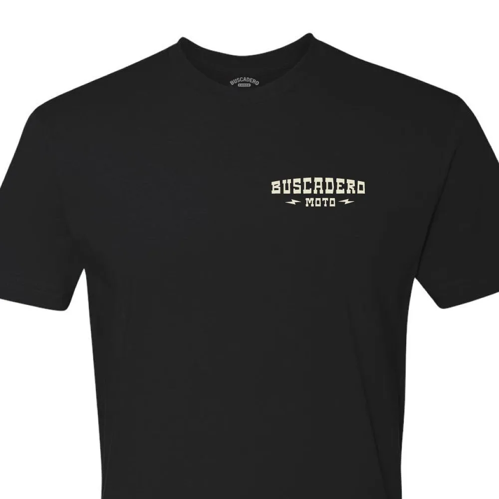 'Hungry Wolf' Black Short Sleeve T shirt