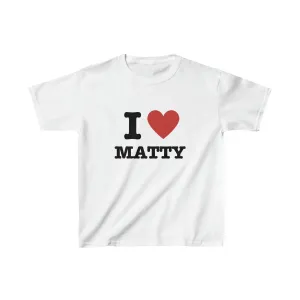 I Heart Matty Boxy Tee