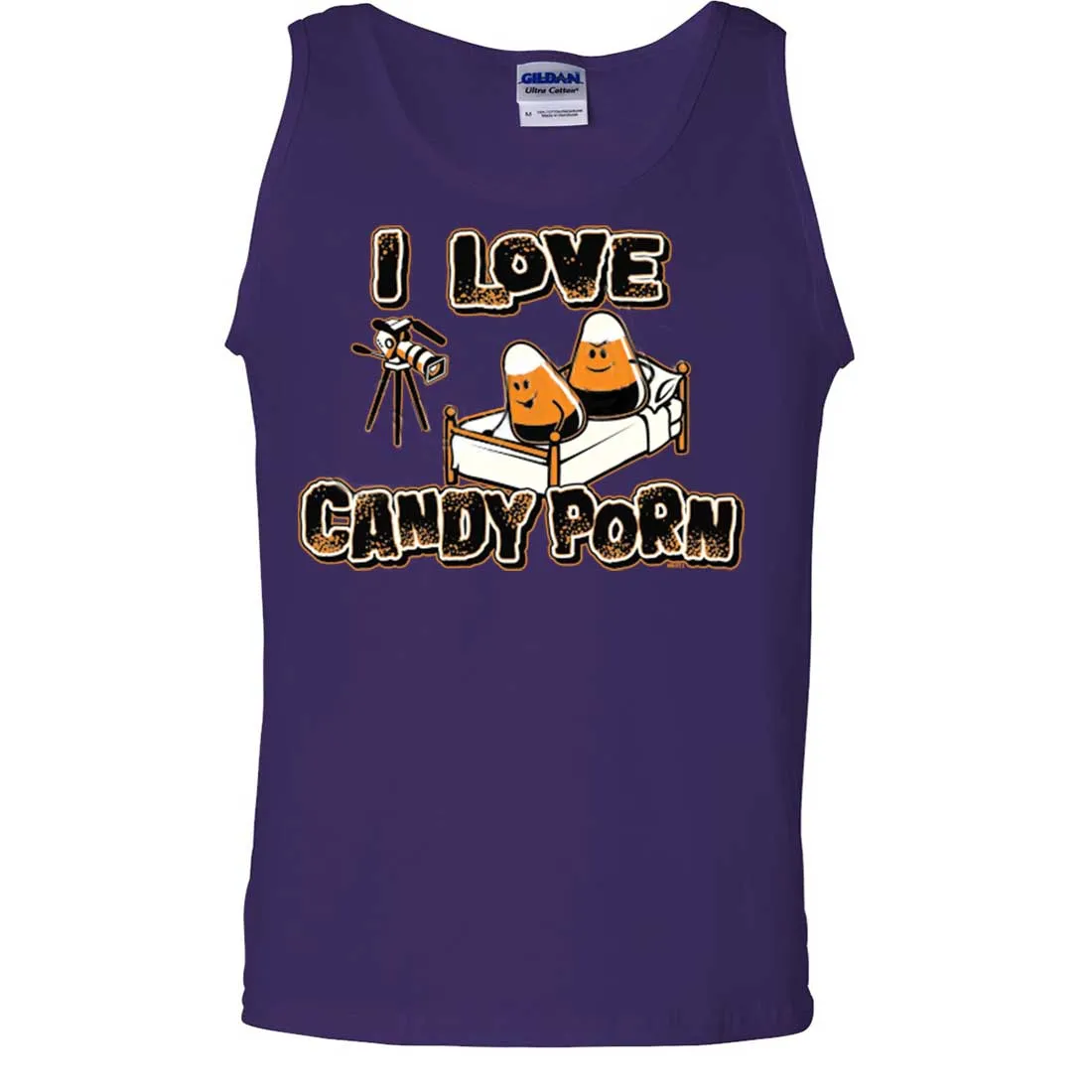 I Love Candy Porn Asst Colors Tank Top