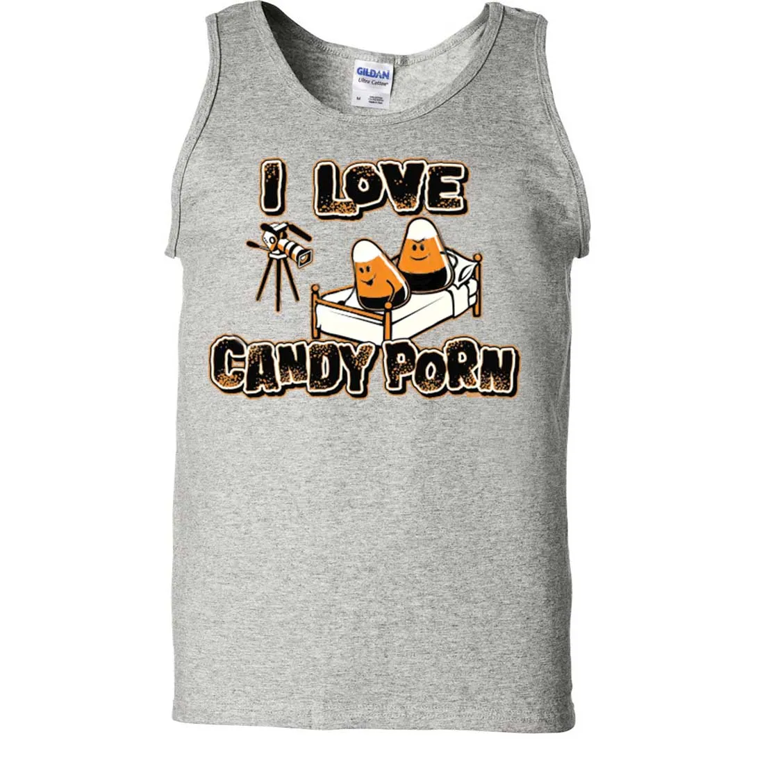 I Love Candy Porn Asst Colors Tank Top