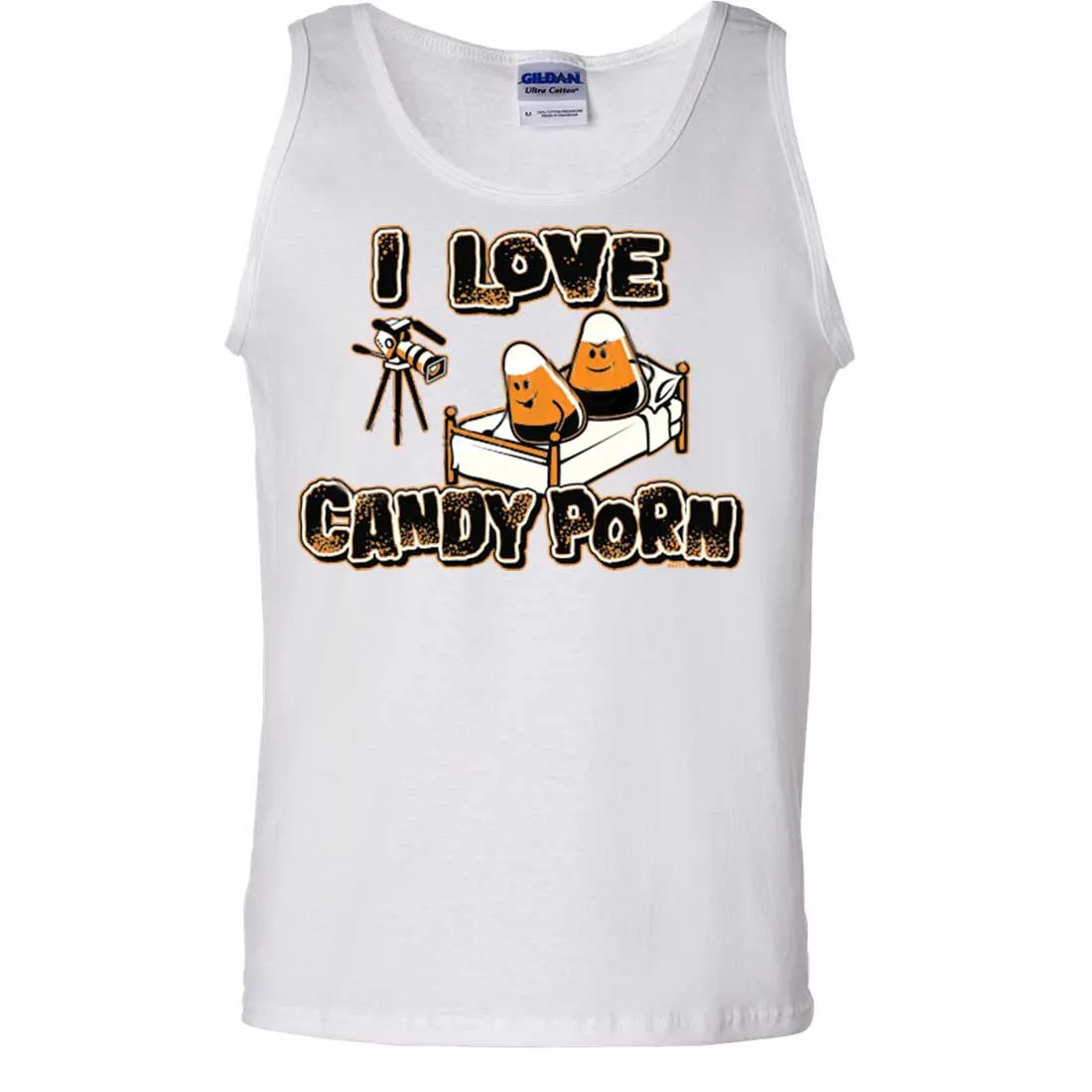 I Love Candy Porn Asst Colors Tank Top