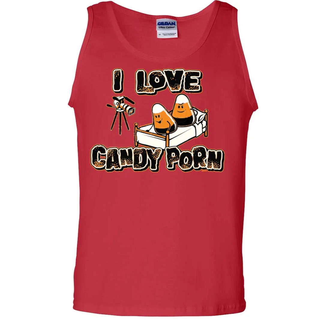 I Love Candy Porn Asst Colors Tank Top