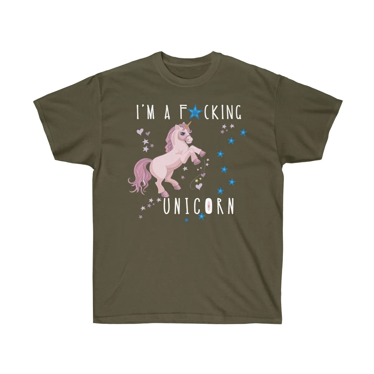 I'm A Fucking Unicorn T-Shirt - Tees - Unisex Cotton T-Shirts