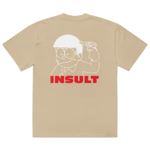 INSULT® Faded Khaki Oversized T-shirt