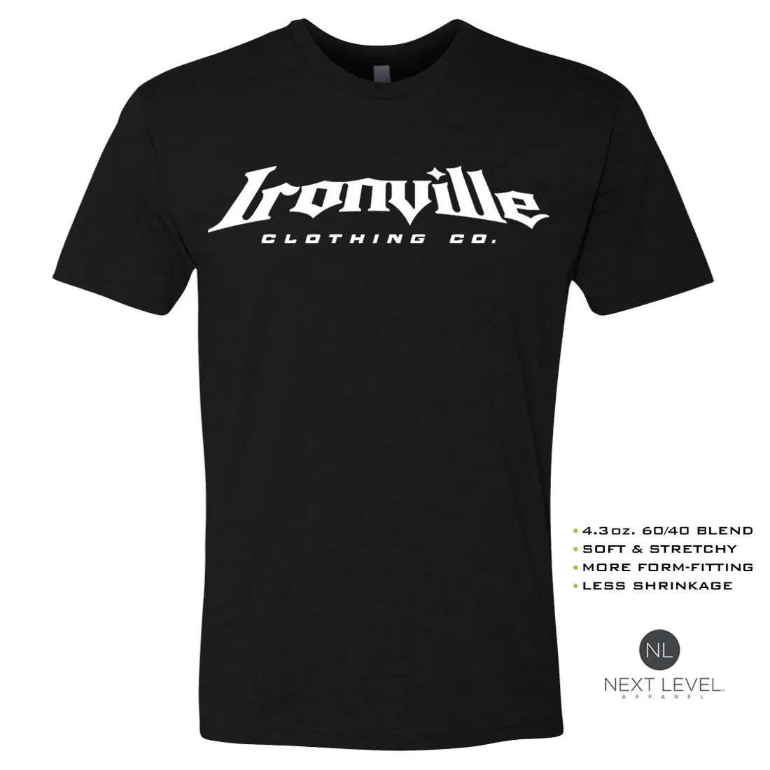 Ironville Worst Enemy Soft-Blend Fitted Gym T-shirt