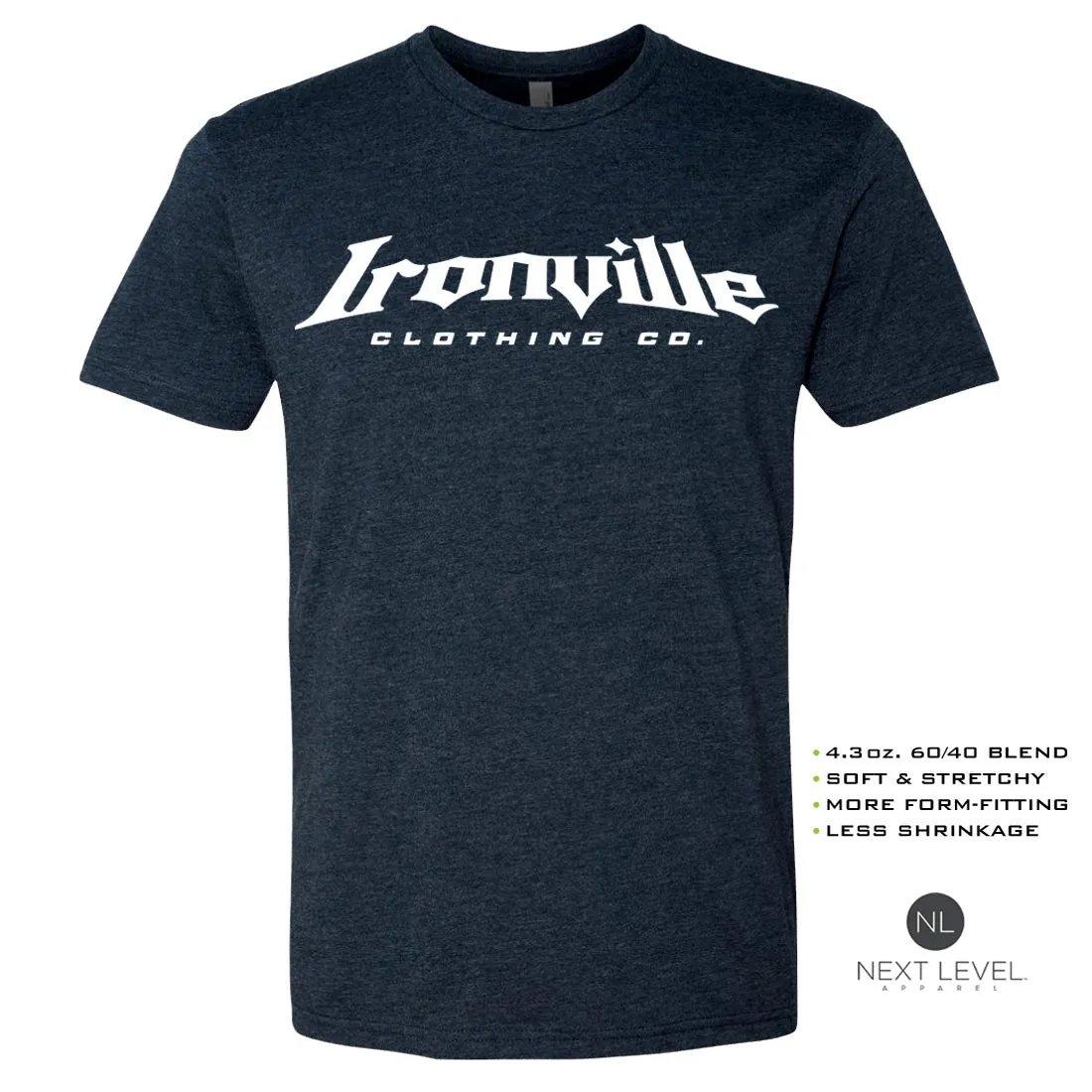 Ironville Worst Enemy Soft-Blend Fitted Gym T-shirt
