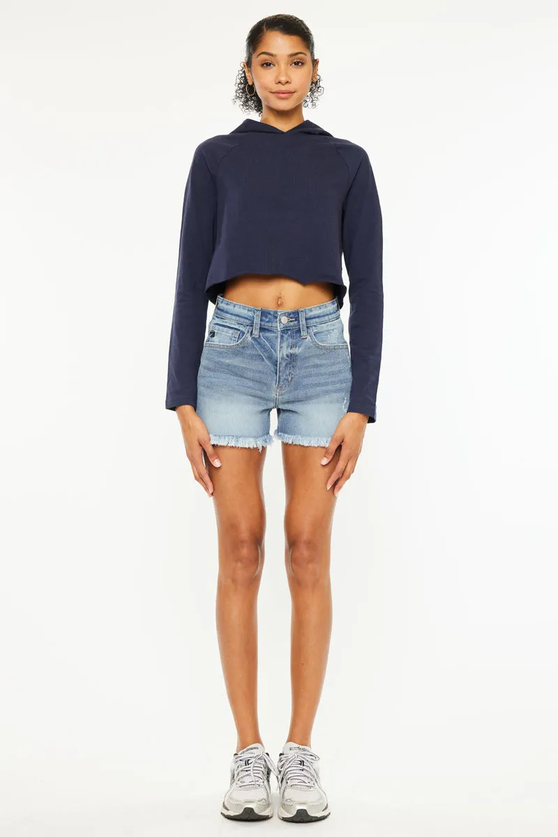 Janelle High Rise Mom Shorts