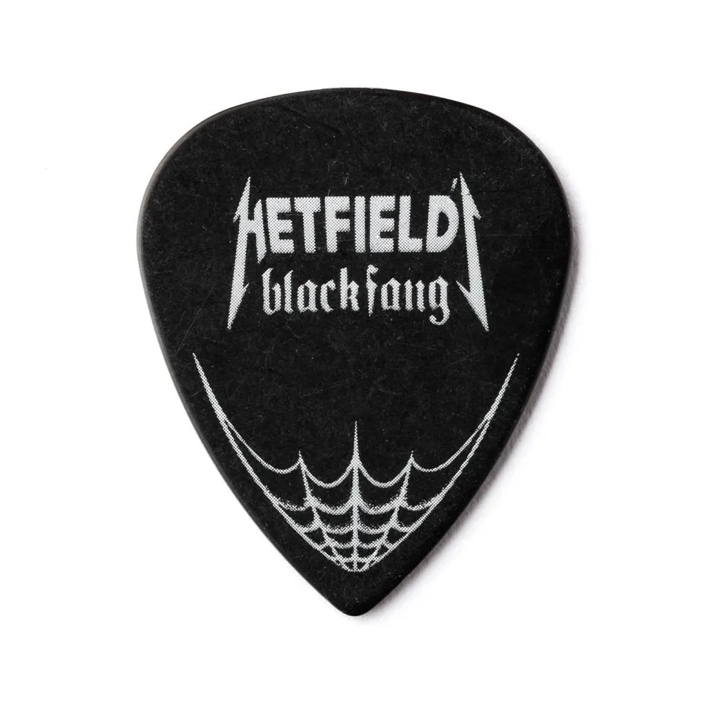 Jim Dunlop PH112P.94 Black Fang Guitar Pick, 6-Picks Player Pack