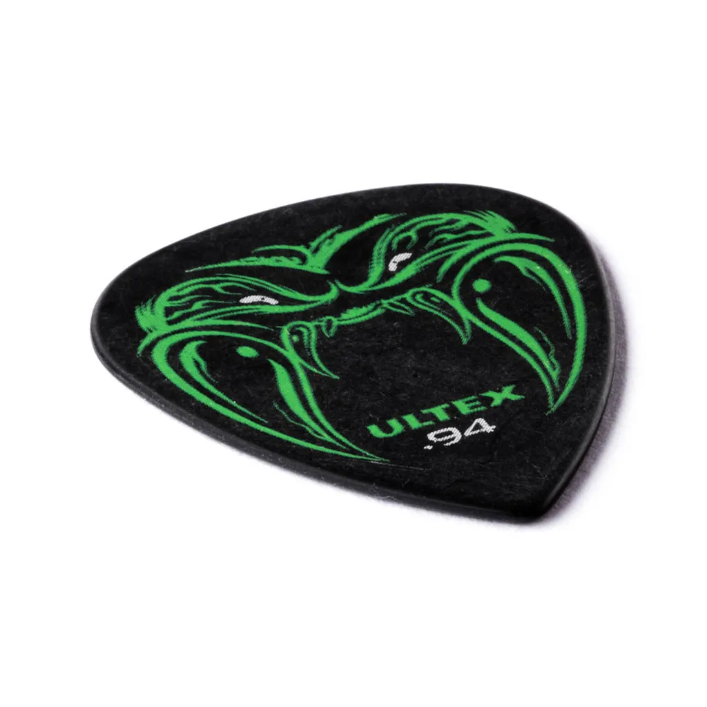 Jim Dunlop PH112P.94 Black Fang Guitar Pick, 6-Picks Player Pack