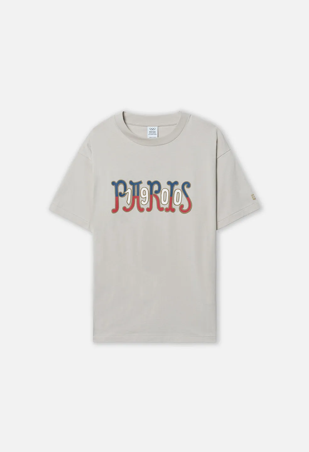 John Elliott x Olympic Heritage Paris University Tee / Grey
