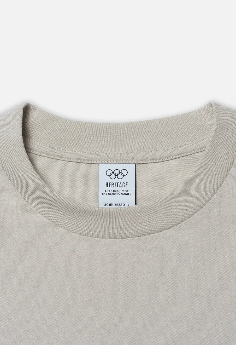John Elliott x Olympic Heritage Paris University Tee / Grey