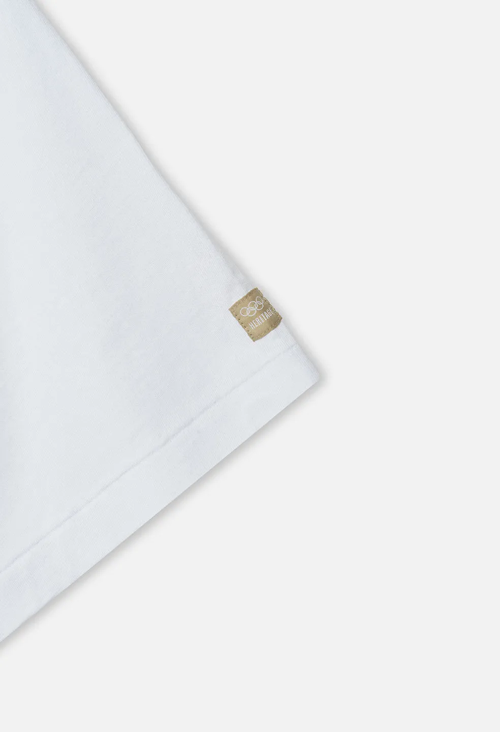 John Elliott x Olympic Heritage Paris University Tee / White