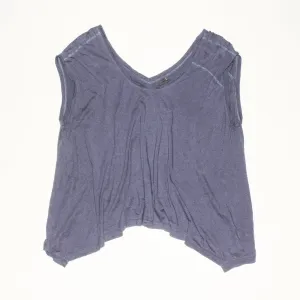 KARMA ATHLETICS Gray/Blue Loose Fitting Oversized Tank Top Size M