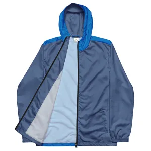 Kashmir & Navy Blue windbreaker