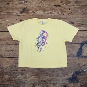 Ladies | Jellyfish Cropped T-shirt