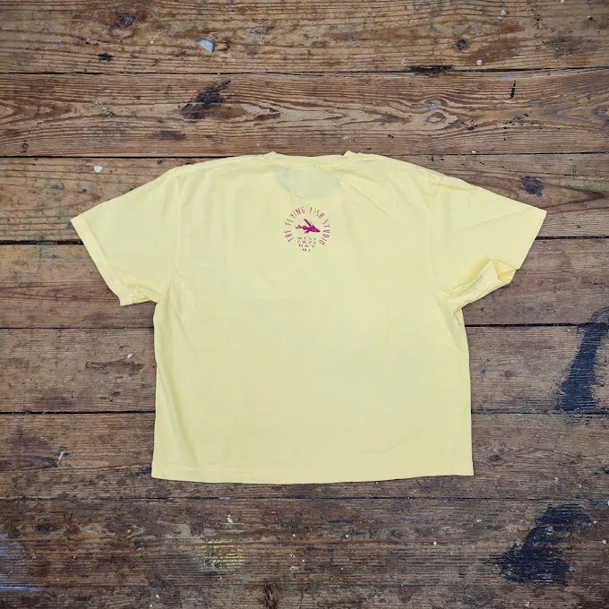 Ladies | Jellyfish Cropped T-shirt