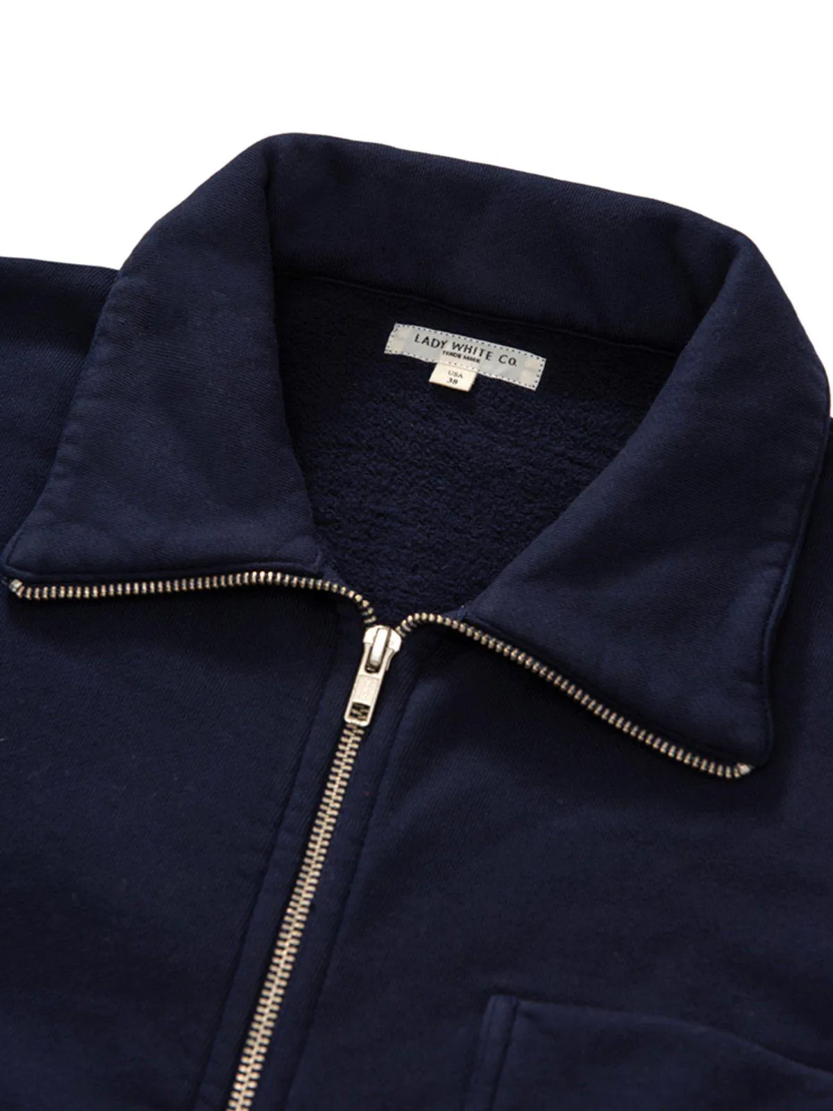 Lady White Co. Full Zip Jacket Navy