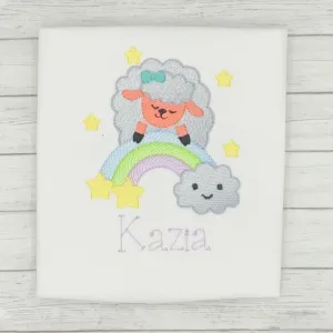 Lamb On Rainbow Bodysuit