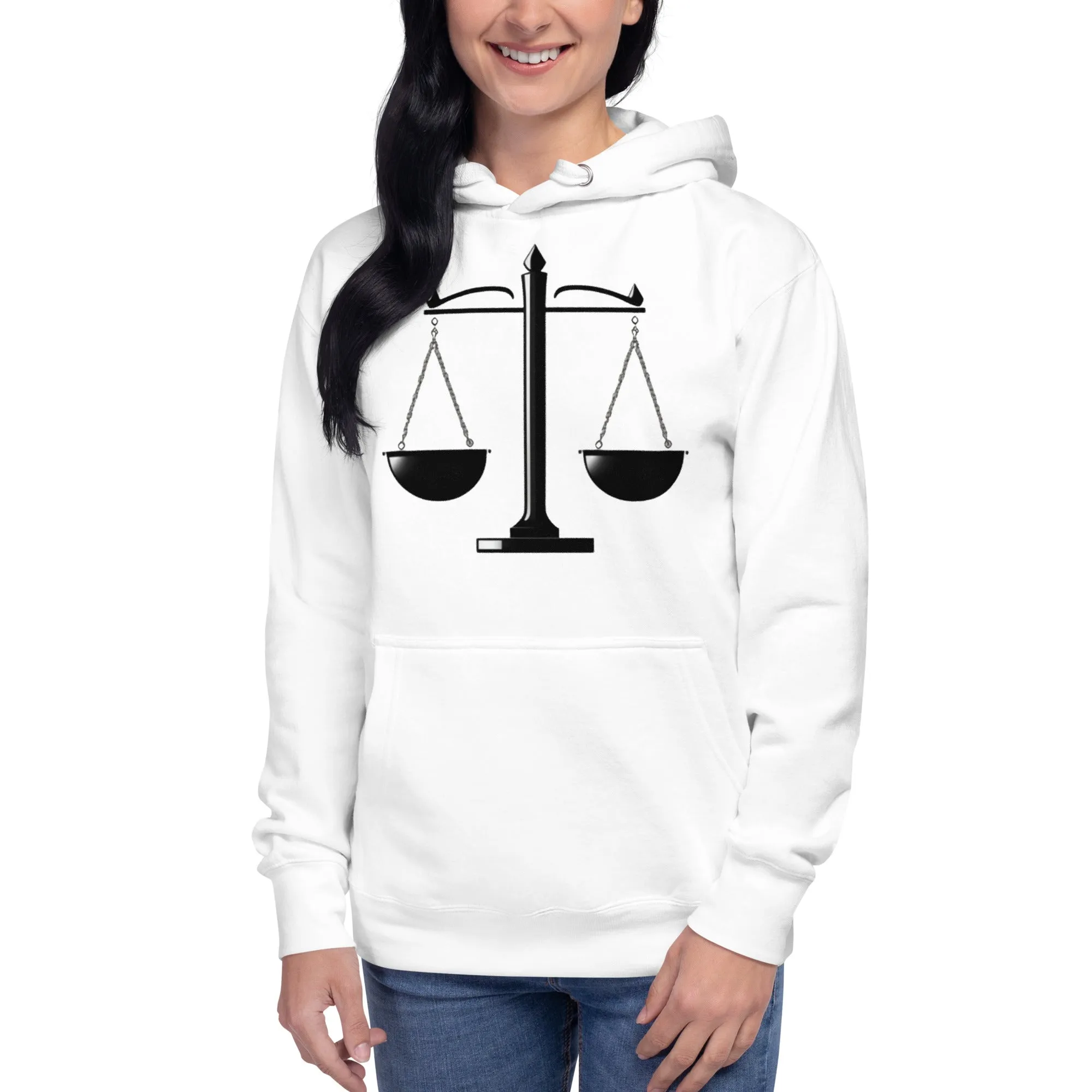 Libra Hoodie - White