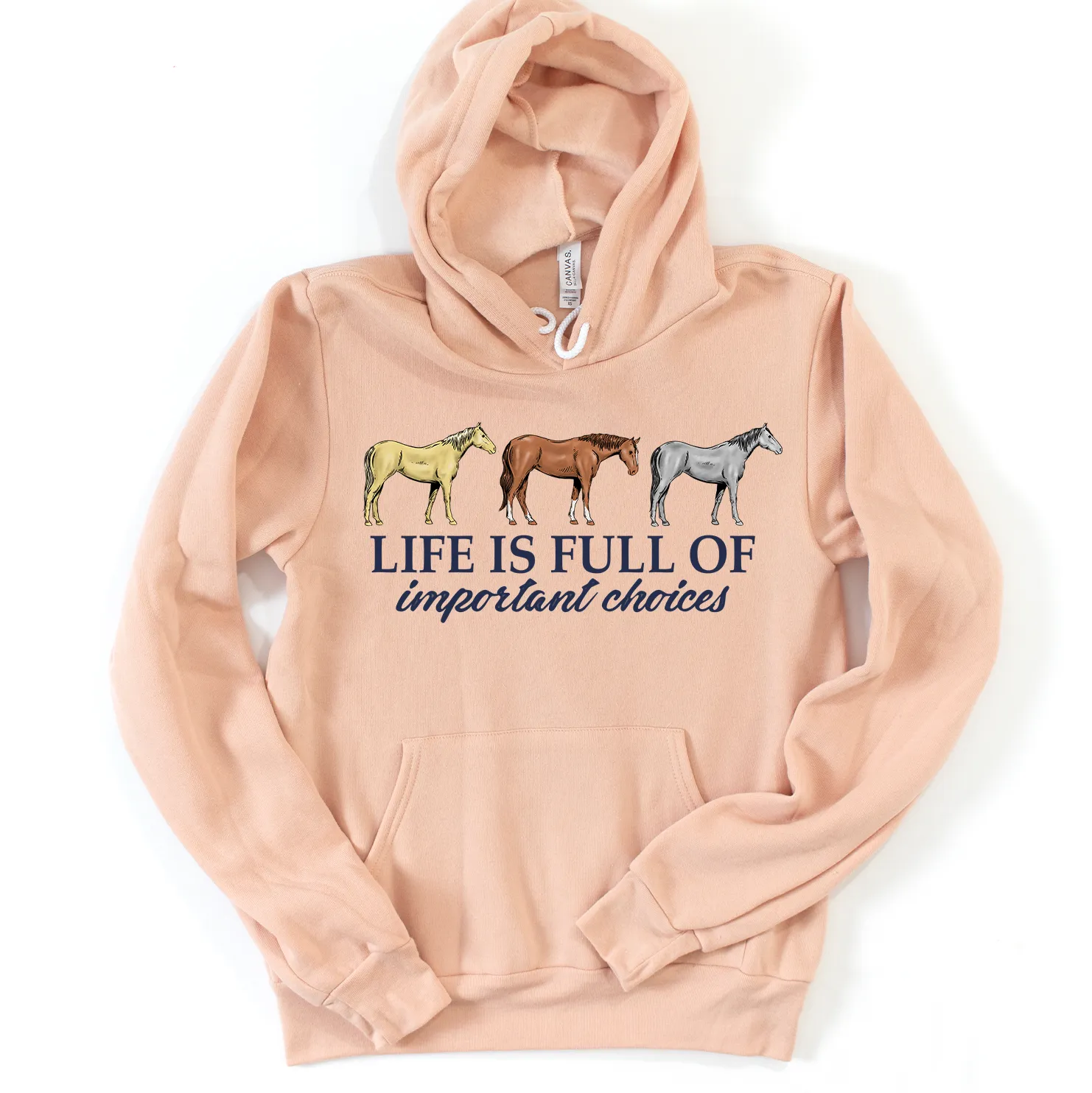 Life is full of important choices (S-3XL) Unisex - Multiple Colors!